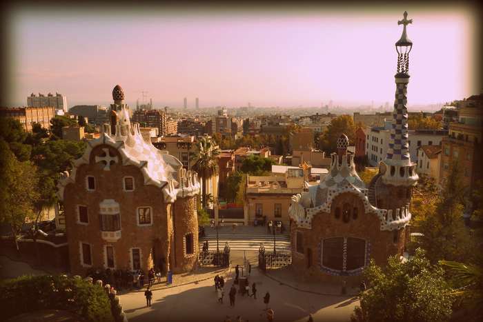 Spain travel scene